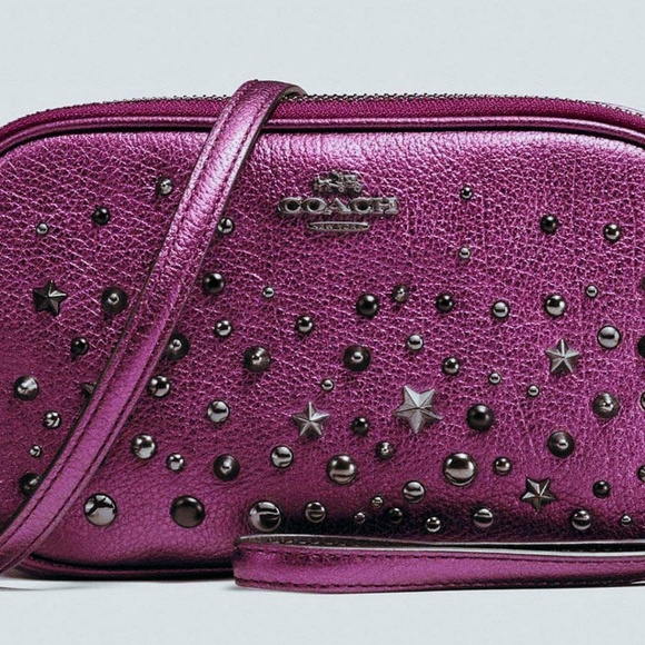 Coach | Bags | Coach Star Rivet Cross Body Purse | Poshmark